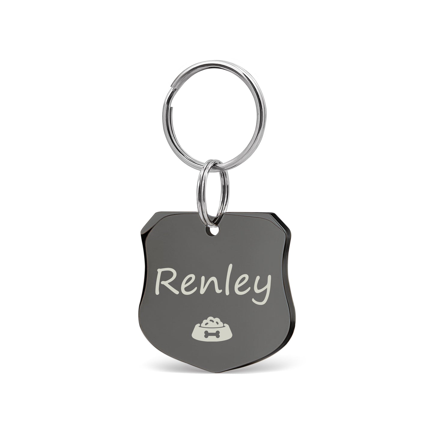 Shield Shaped Pet ID Tag