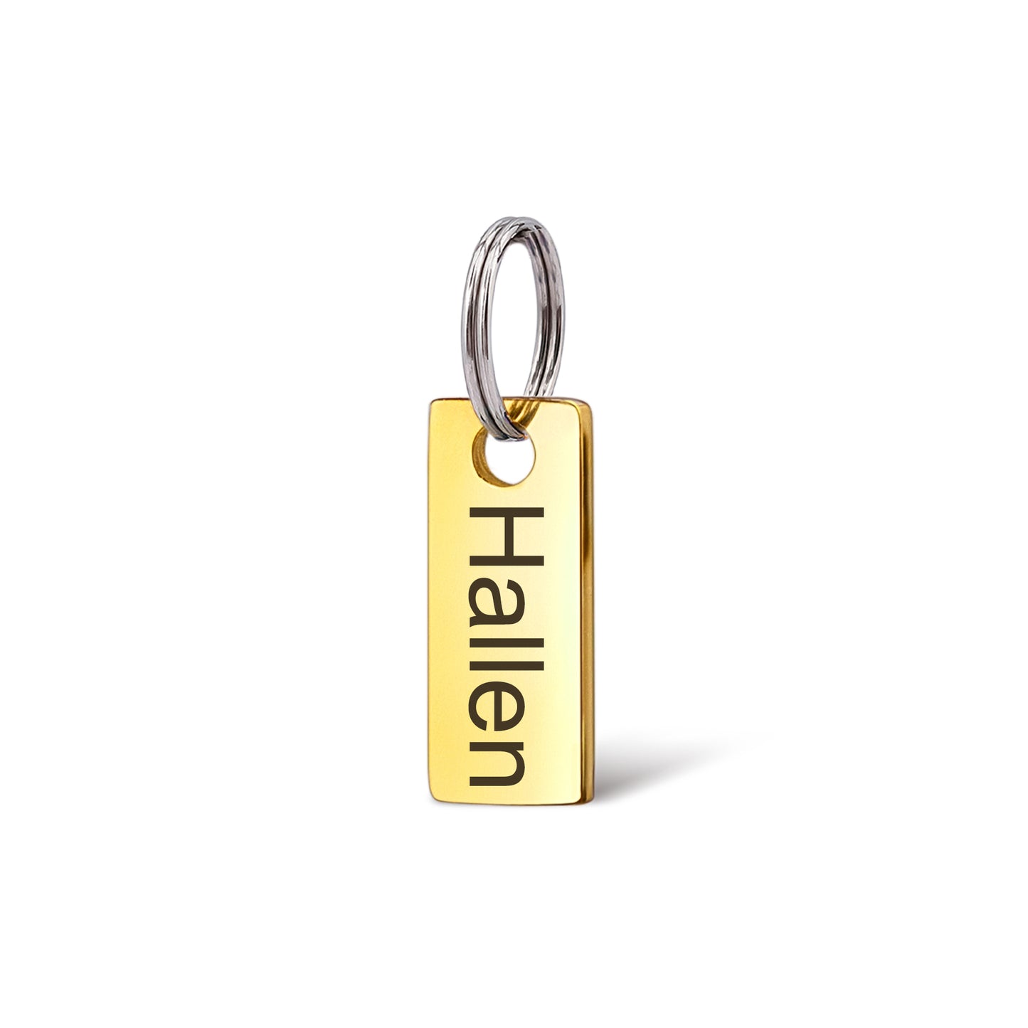 Mini Rectangle Shape Dog Tag Add-On
