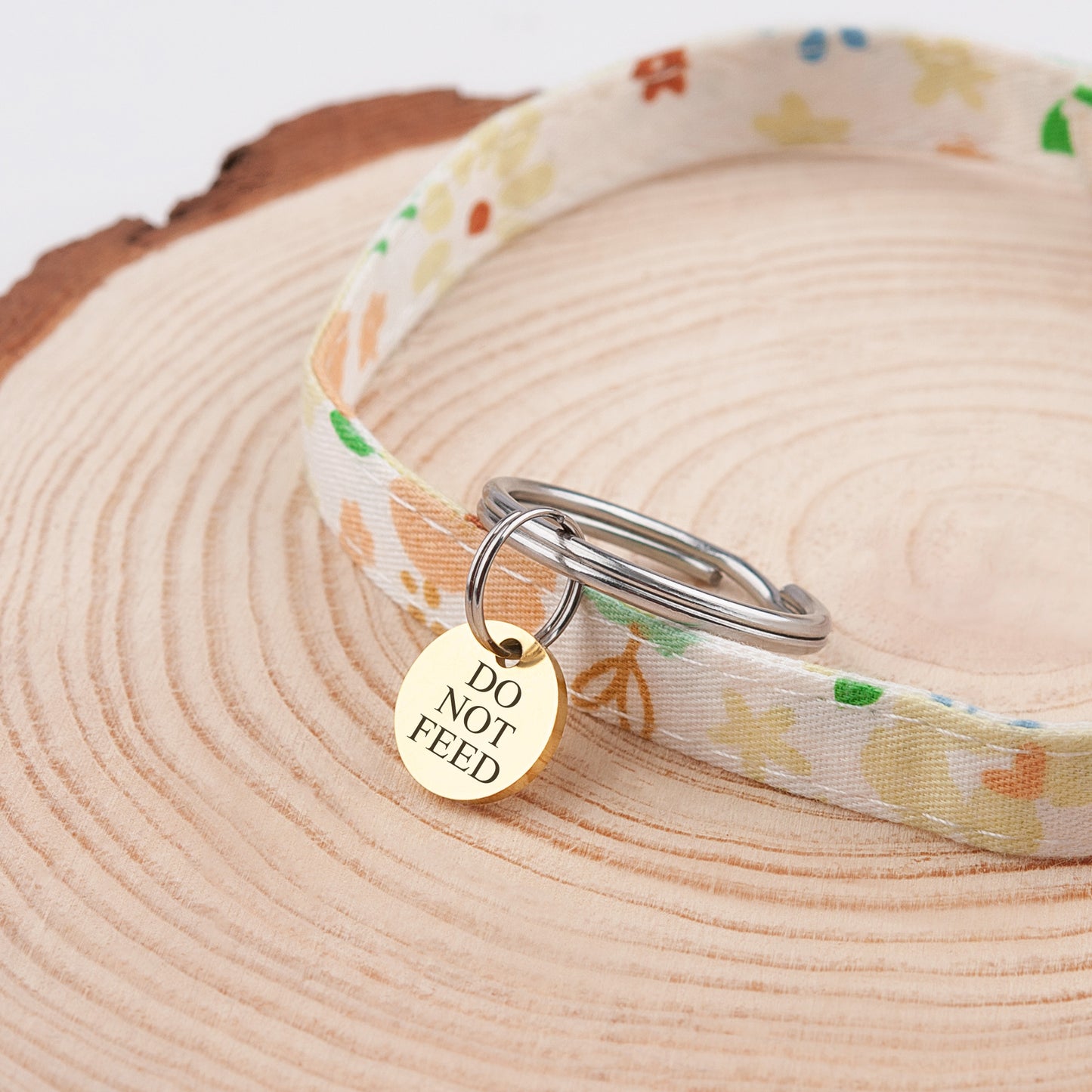 Mini Round Collar Charm
