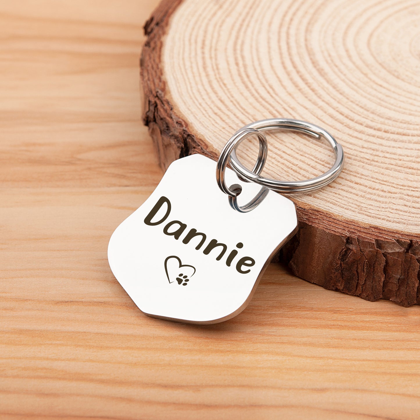 Shield Shaped Pet ID Tag
