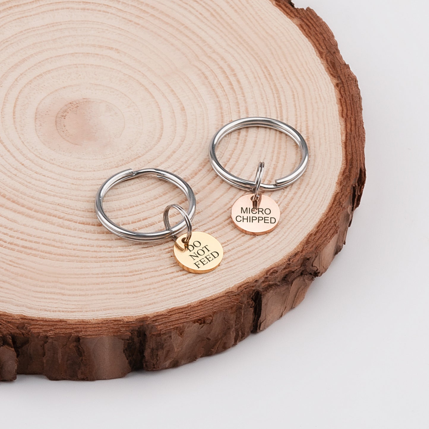 Mini Round Collar Charm