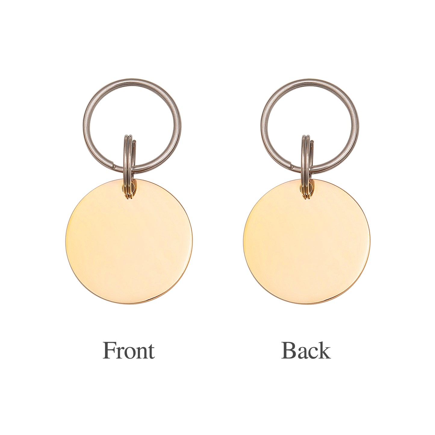 Round Hello I am .. Pet ID Dog Tag