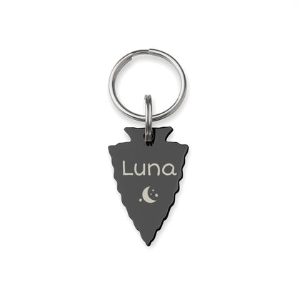 Name and Icon Arrowhead Pet Tag