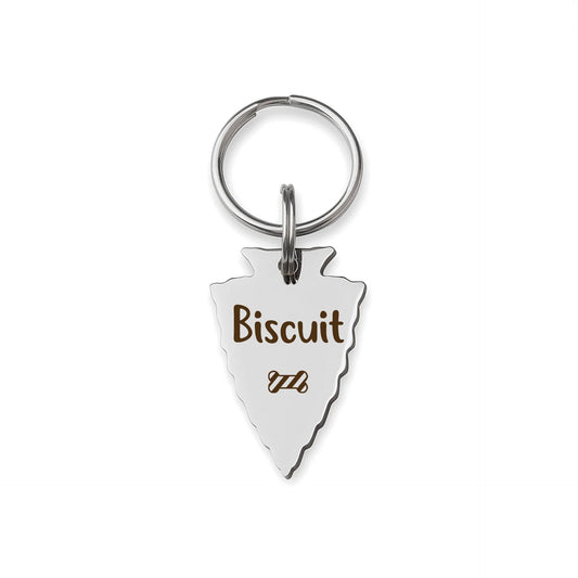 Name and Icon Arrowhead Pet Tag