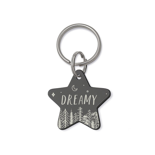 Star Woods and Night Sky Pet ID Dog Tag