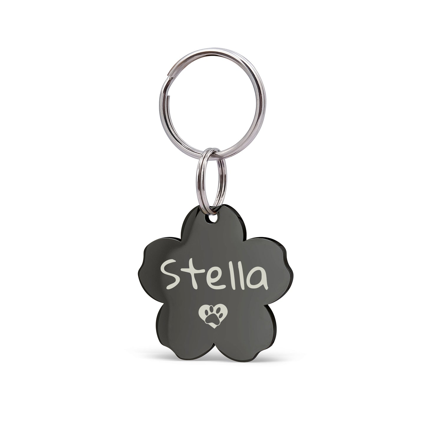 Cherry Blossom Pet ID Dog Tag