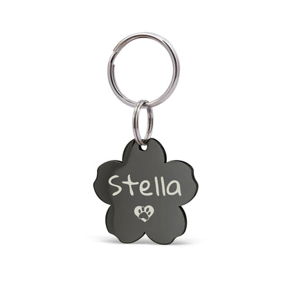 Cherry Blossom Pet ID Dog Tag