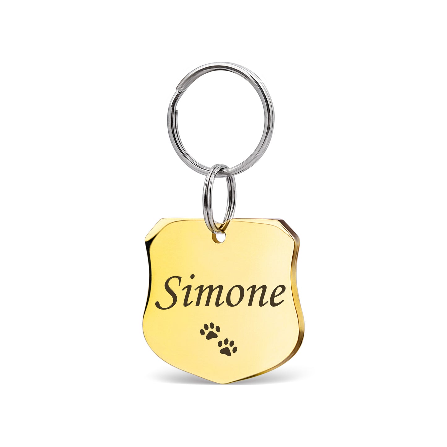 Shield Shaped Pet ID Tag