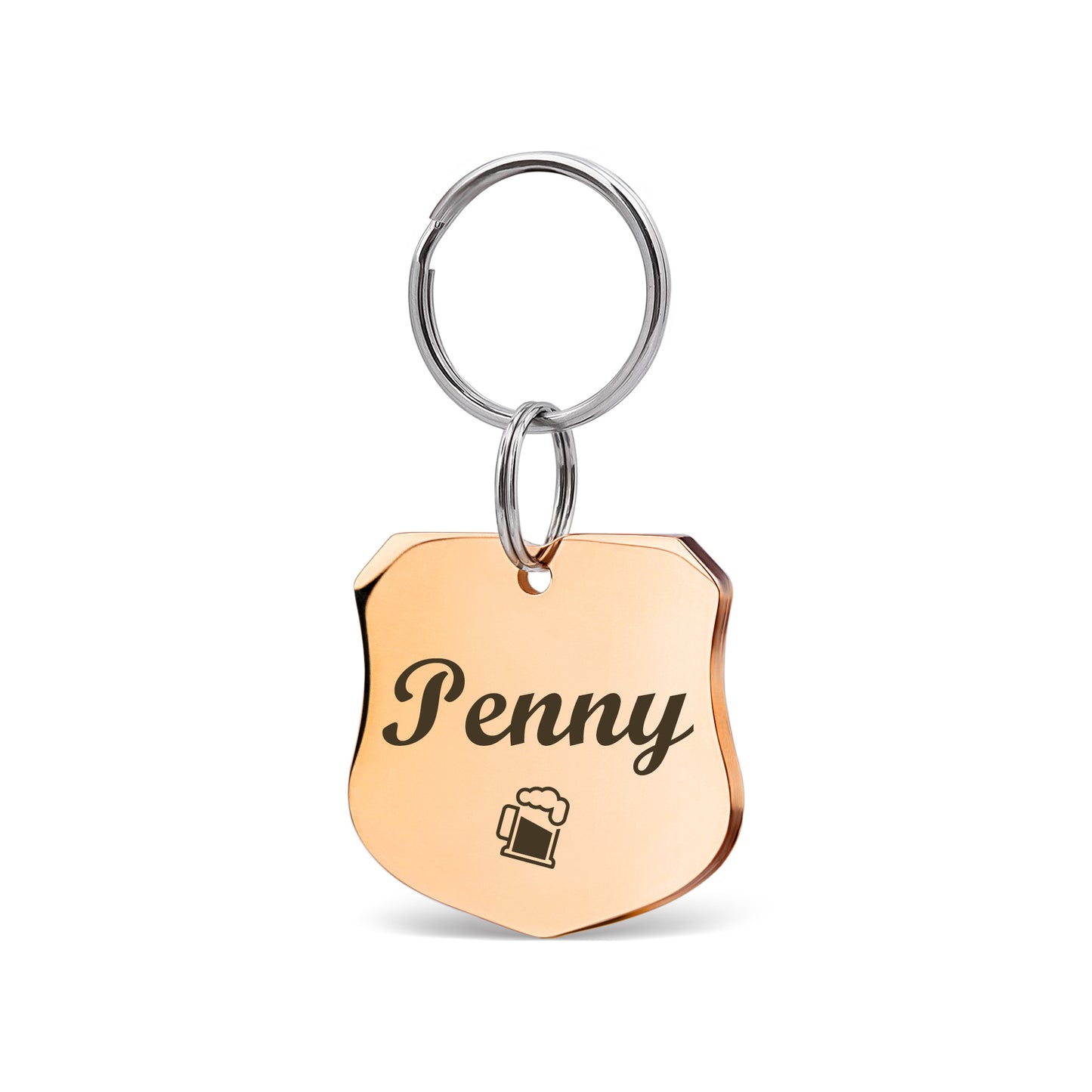 Shield Shaped Pet ID Tag