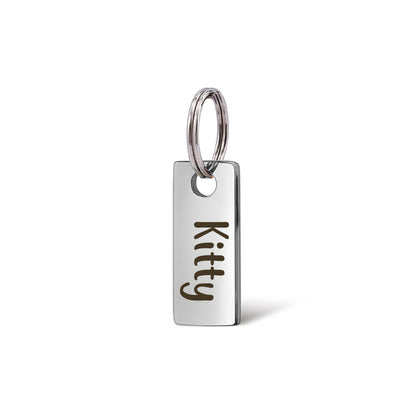 Mini Rectangle Shape Dog Tag Add-On