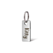 Load image into Gallery viewer, Personalized Mini Rectangle Shape Dog Tag Add-On
