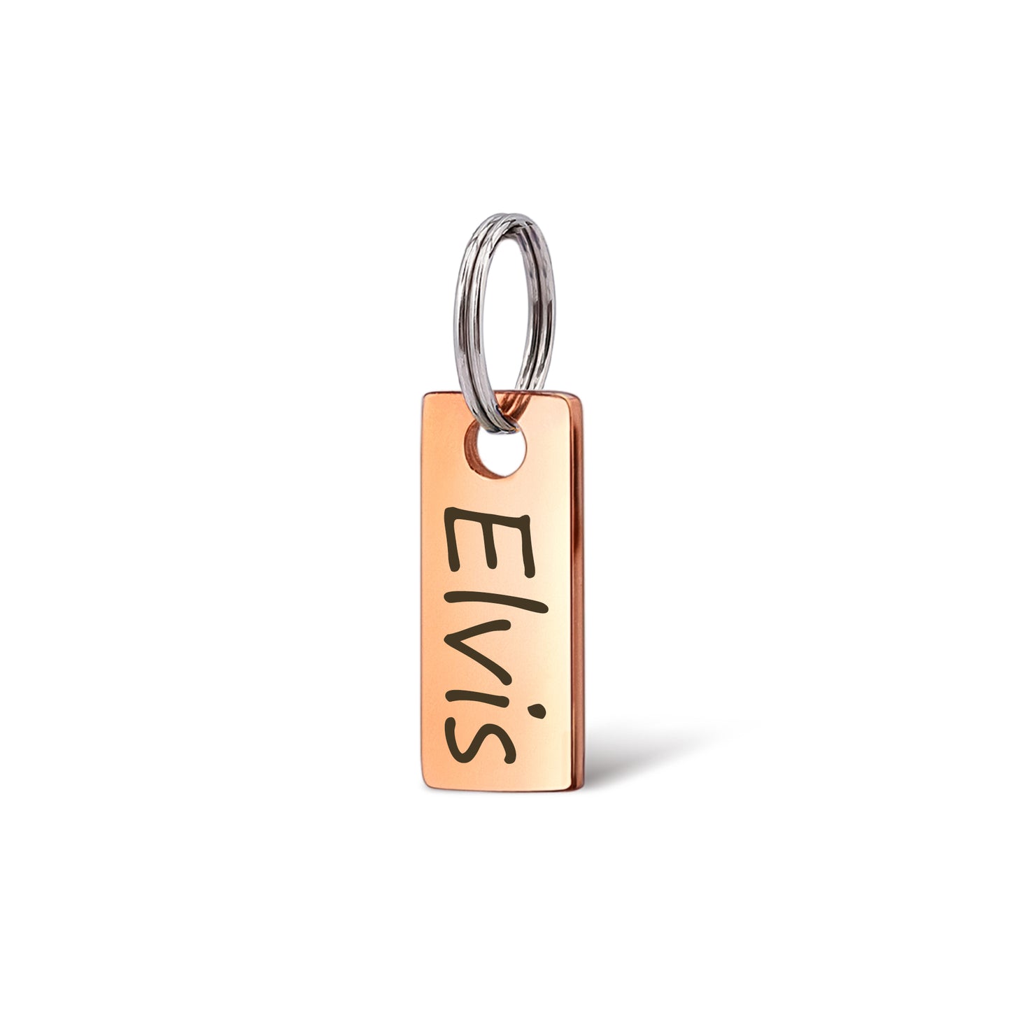 Mini Rectangle Shape Dog Tag Add-On