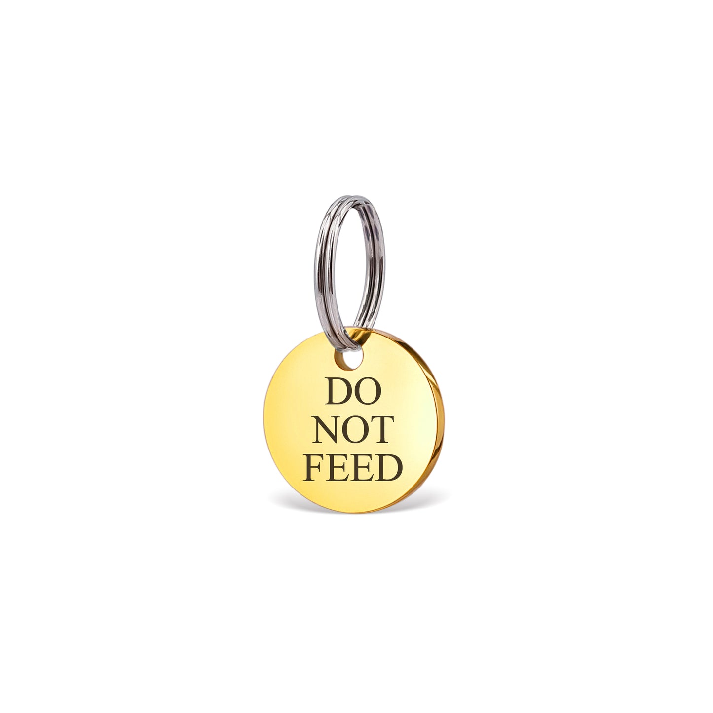 Mini Round Collar Charm