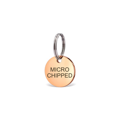 Mini Round Collar Charm