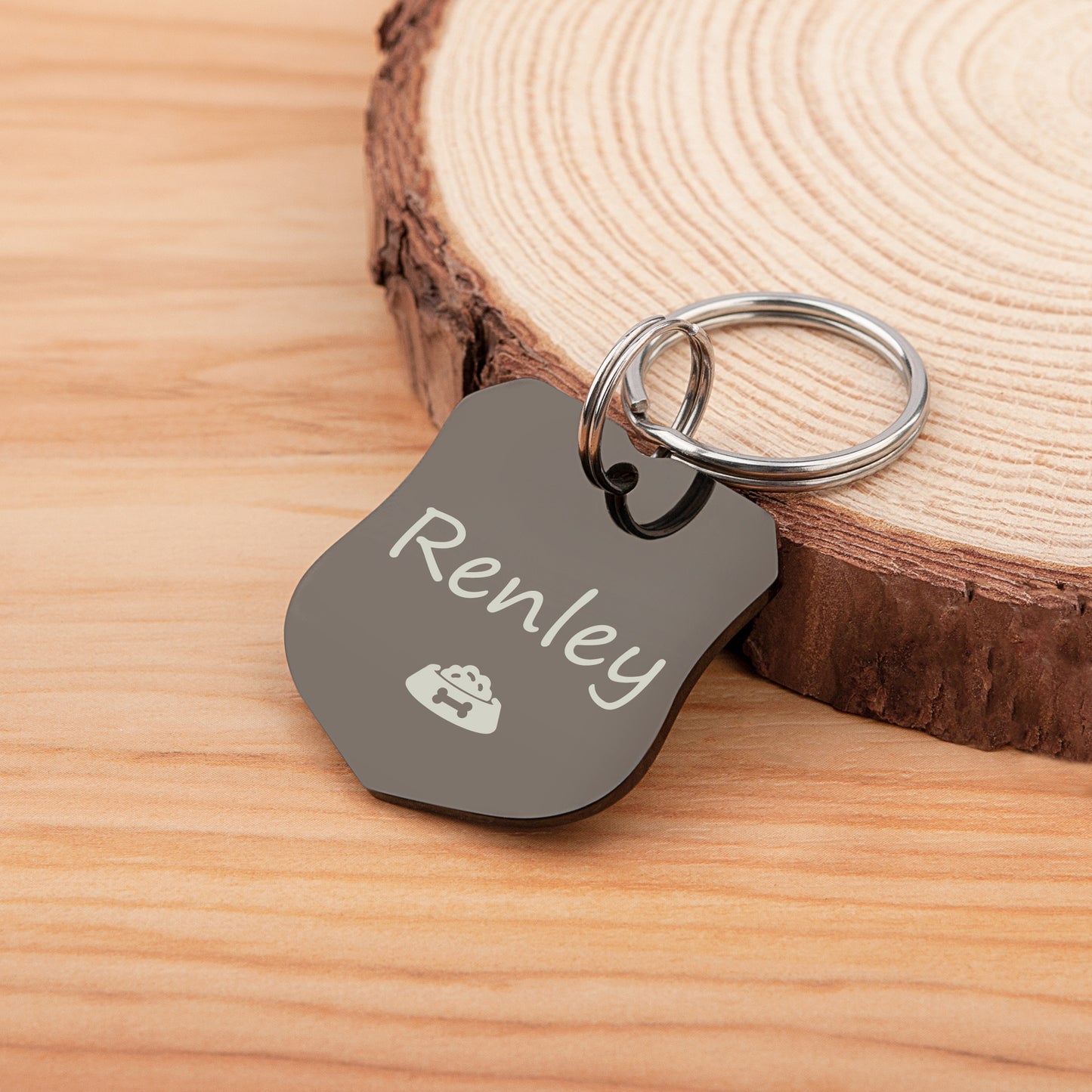 Shield Shaped Pet ID Tag