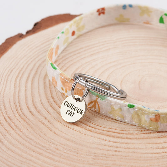 Mini Round Collar Charm