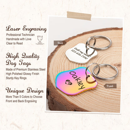 Shield Shaped Pet ID Tag