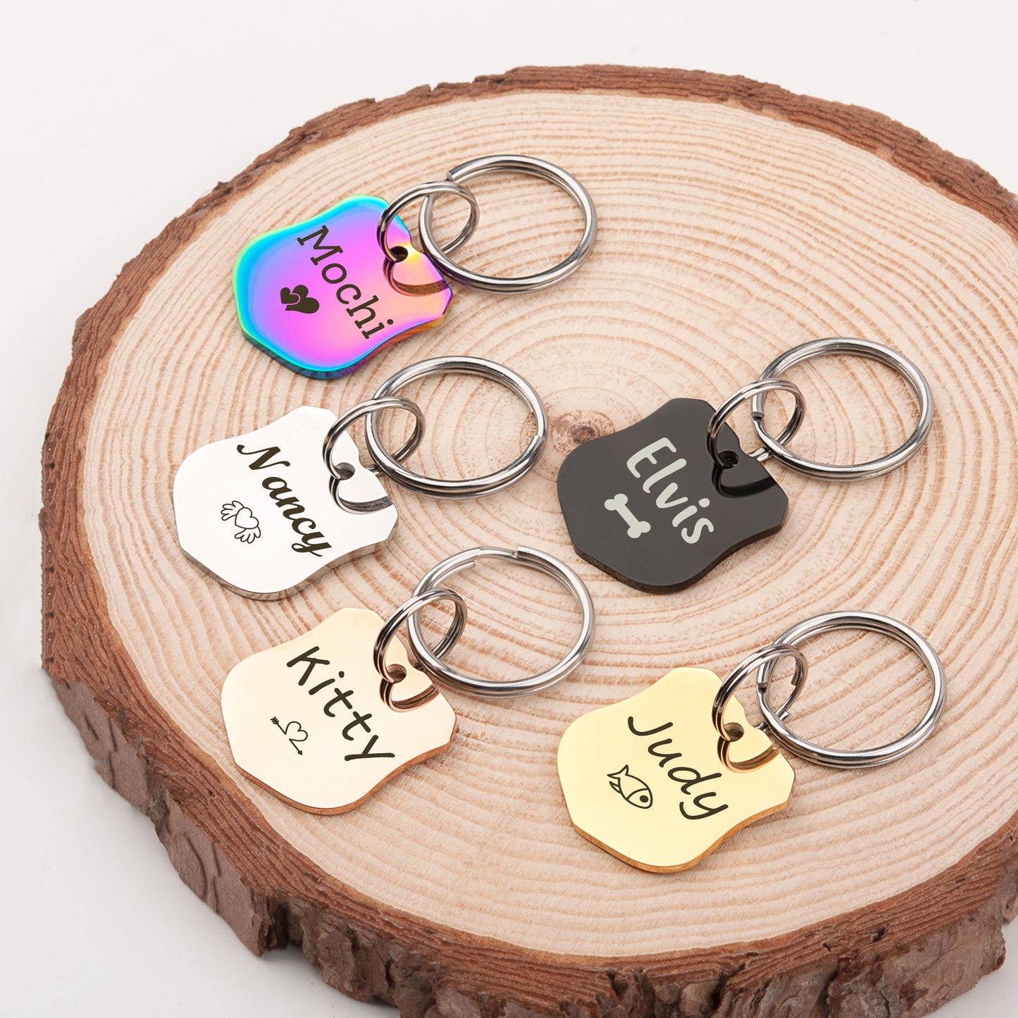 Shield Shaped Pet ID Tag