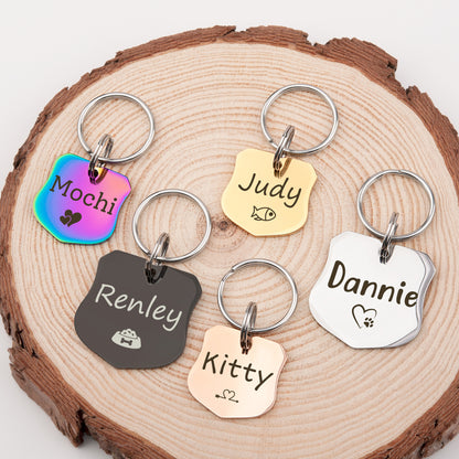 Shield Shaped Pet ID Tag