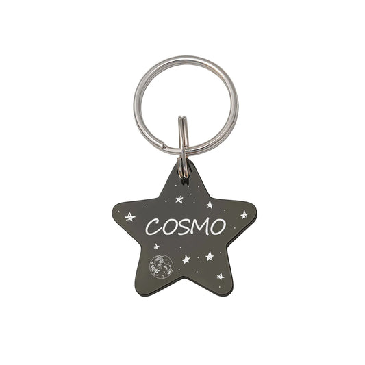 Star Starry Sky Pet ID Dog Tag