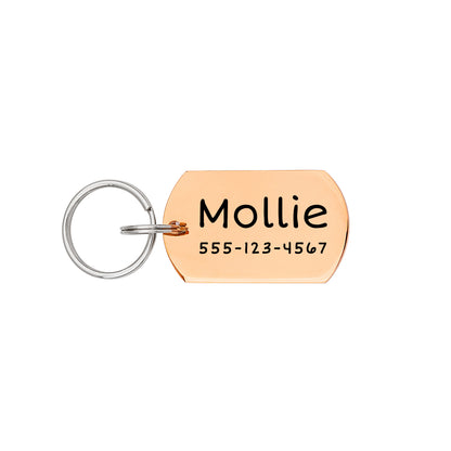 Classic Dog Tag Pet ID Dog Tag