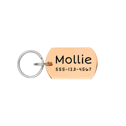 Classic Dog Tag Pet ID Dog Tag