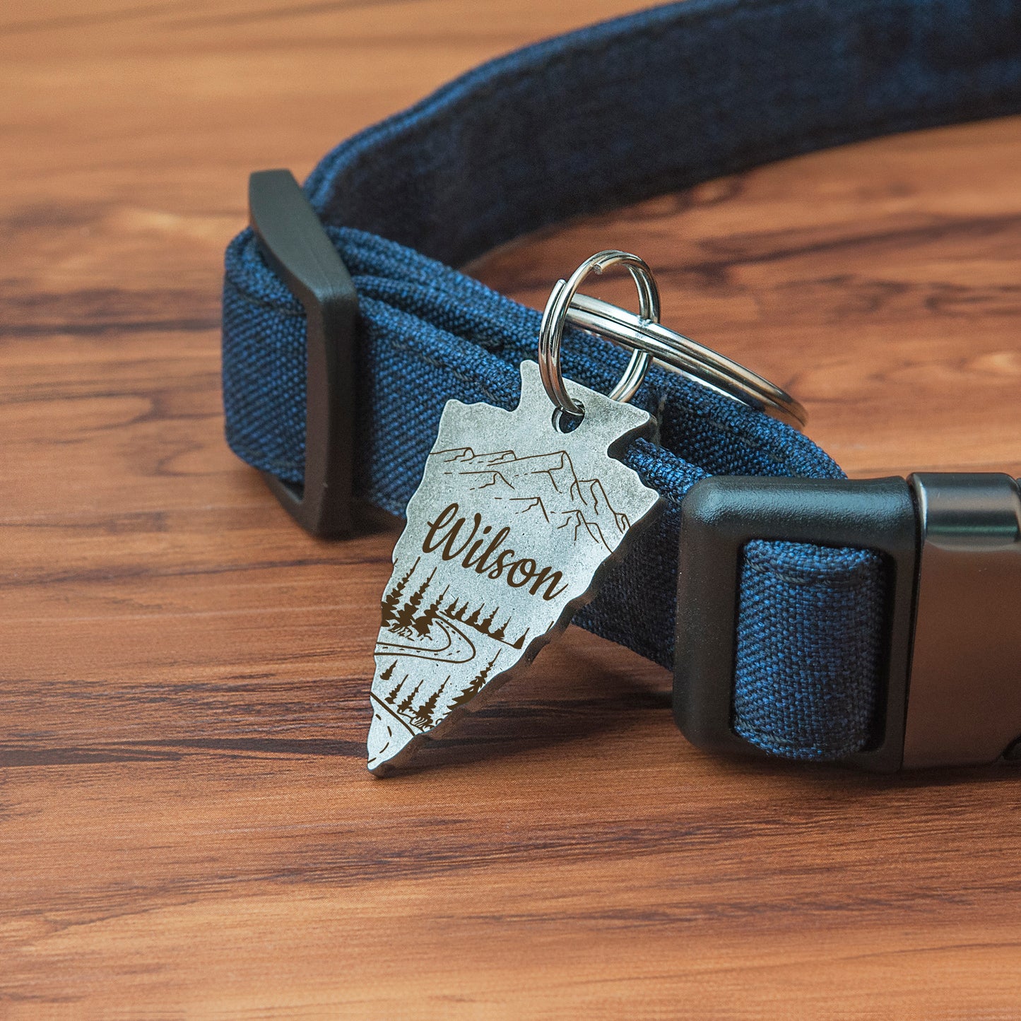 Mountain Road Arrowhead Pet Tag