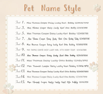 Personalized Moon Shaped Pet ID Tag