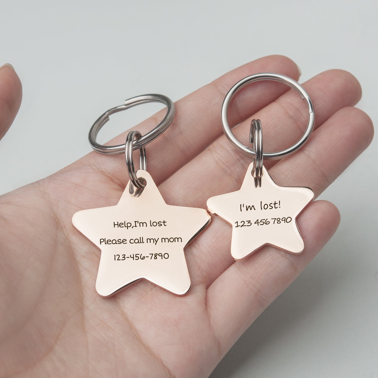 Star Woods and Night Sky Pet ID Dog Tag