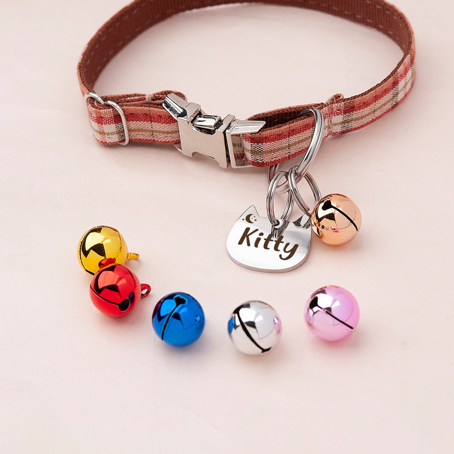 Jingle Bell Collar Charms