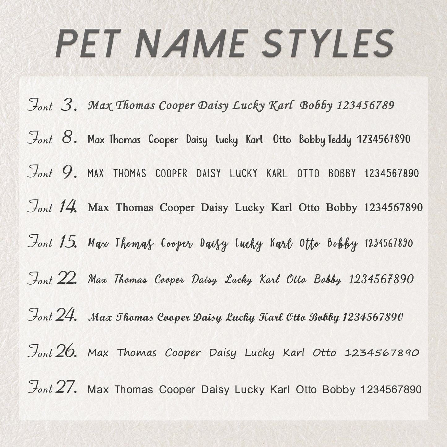 Round Space Pet ID Tag