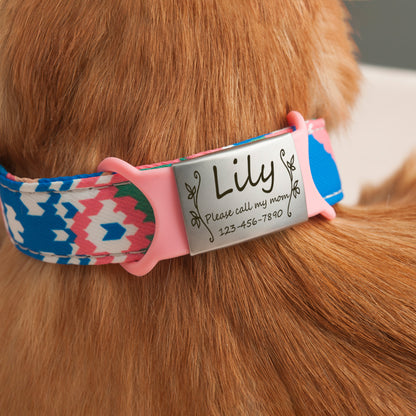 Silicon Slide-On Silent Pet ID Name Tag