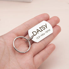 Load image into Gallery viewer, Personalized Dog Tag Shaped Classic Pet ID Dog Tag
