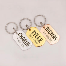 Load image into Gallery viewer, Personalized Dog Tag Shaped Classic Pet ID Dog Tag
