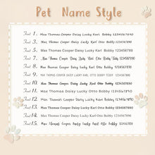 Load image into Gallery viewer, Personalized Heart Shaped Name and Icon Pet ID Dog Tag
