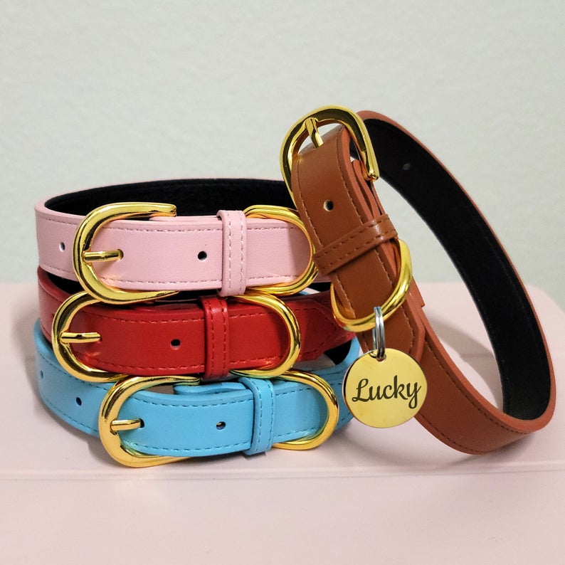 Leather Pet Collar