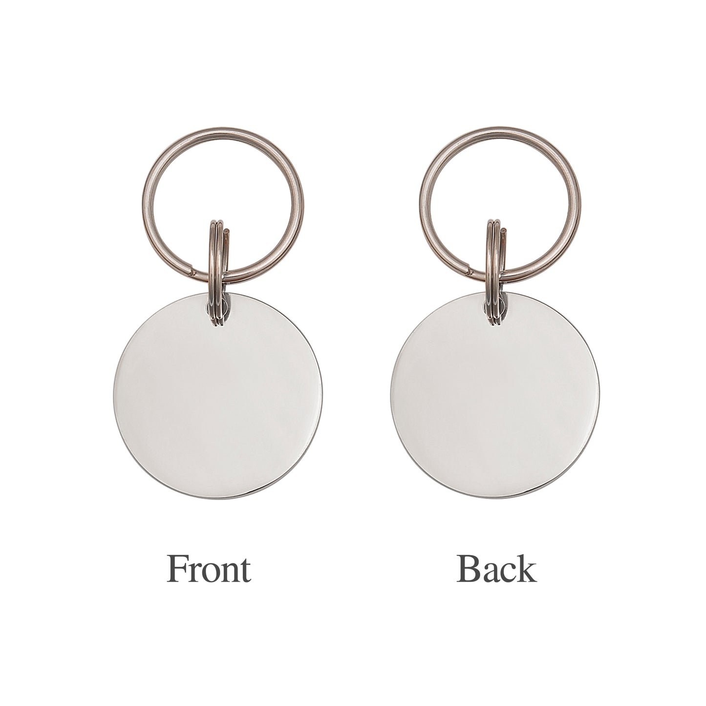 Round Hello I am .. Pet ID Dog Tag